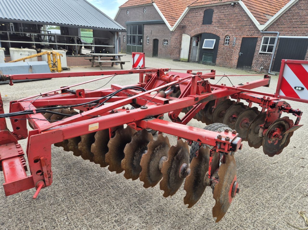 Knoche getrokken schijveneg