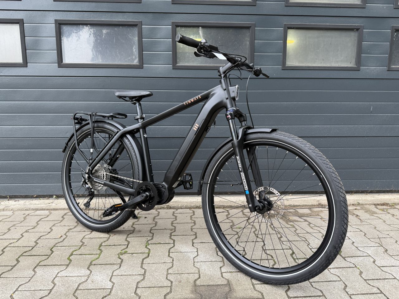 Tenways AGO-X Midnight black E- Bike - 445km (incl btw en fact.)