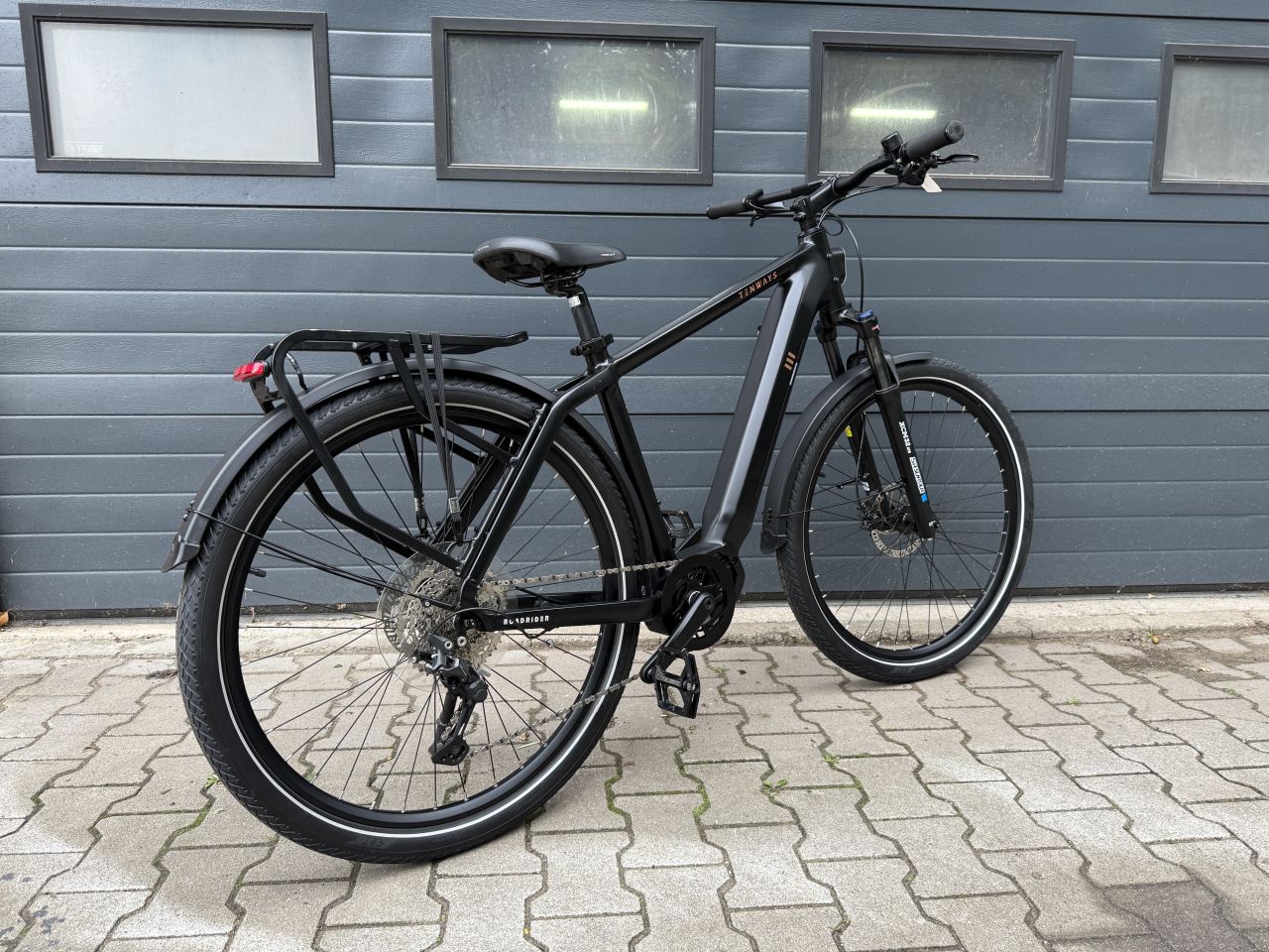 Tenways AGO-X Midnight black E- Bike - 445km (incl btw en fact.)