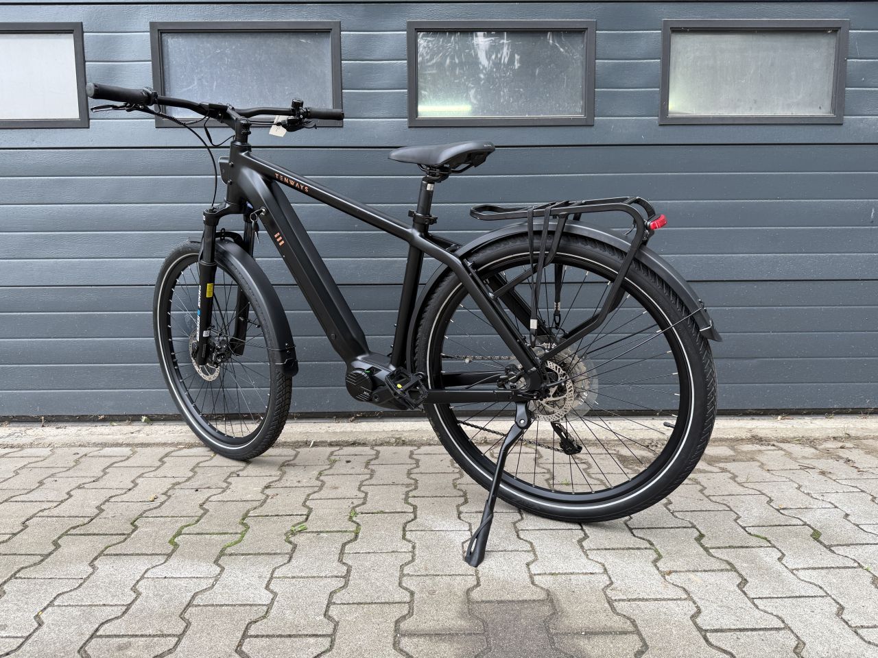 Tenways AGO-X Midnight black E- Bike - 445km (incl btw en fact.)