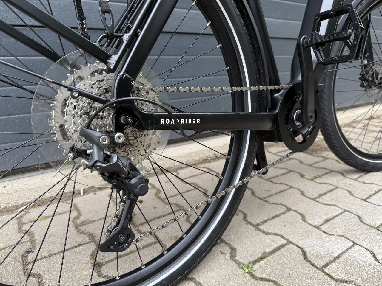 Tenways AGO-X Midnight black E- Bike - 445km (incl btw en fact.)