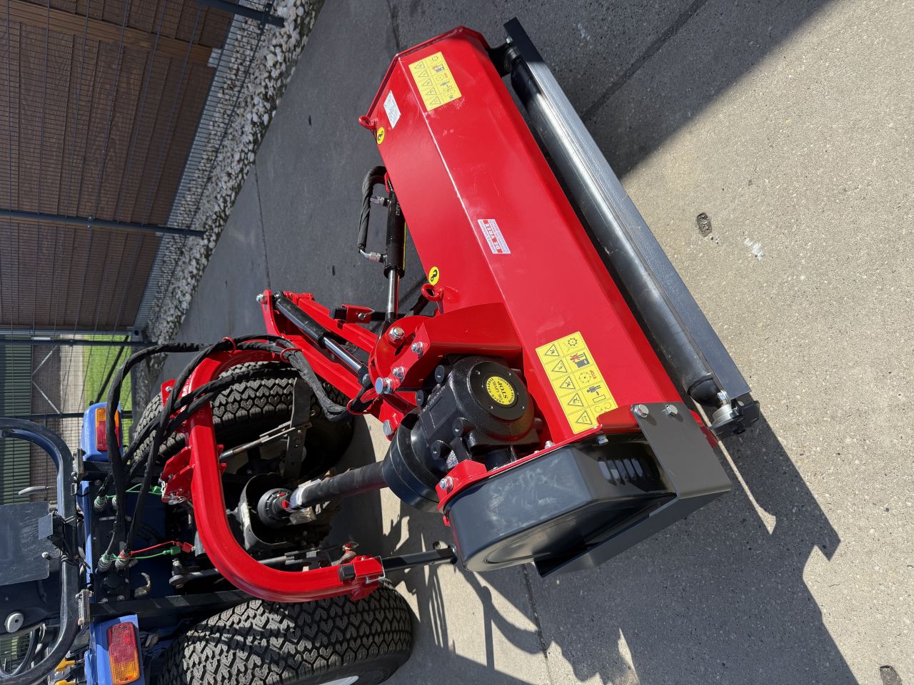 Verstekklepelmaaier mini tractor 125