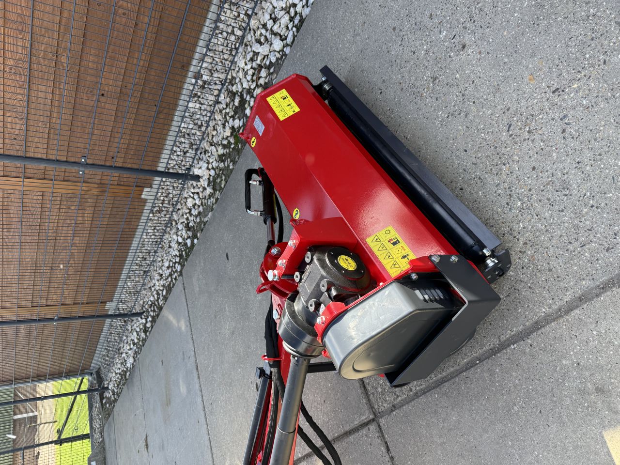 Verstekklepelmaaier mini tractor 125