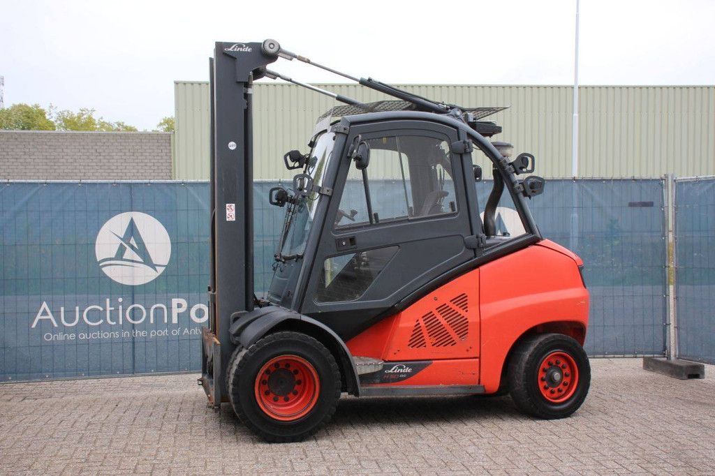 Forklift Linde H50D-02 Diesel 5000kg 7m 2022