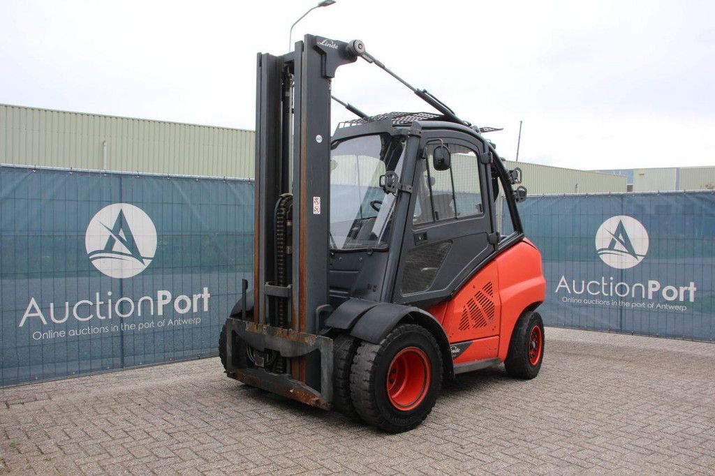 Forklift Linde H50D-02 Diesel 5000kg 7m 2022