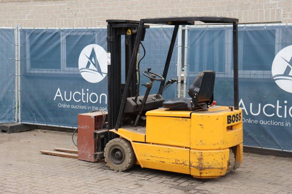 Boss SJ13-70MK V/A-1 Elektro-Gabelstapler 1250kg 3,3m 1992