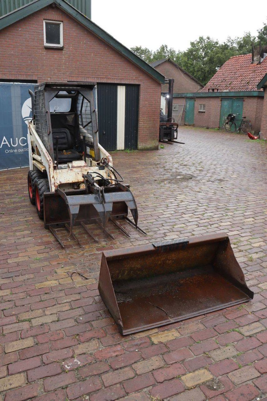 Skid steer loader Clark Bobcat 443 Diesel 1985 (Margin)