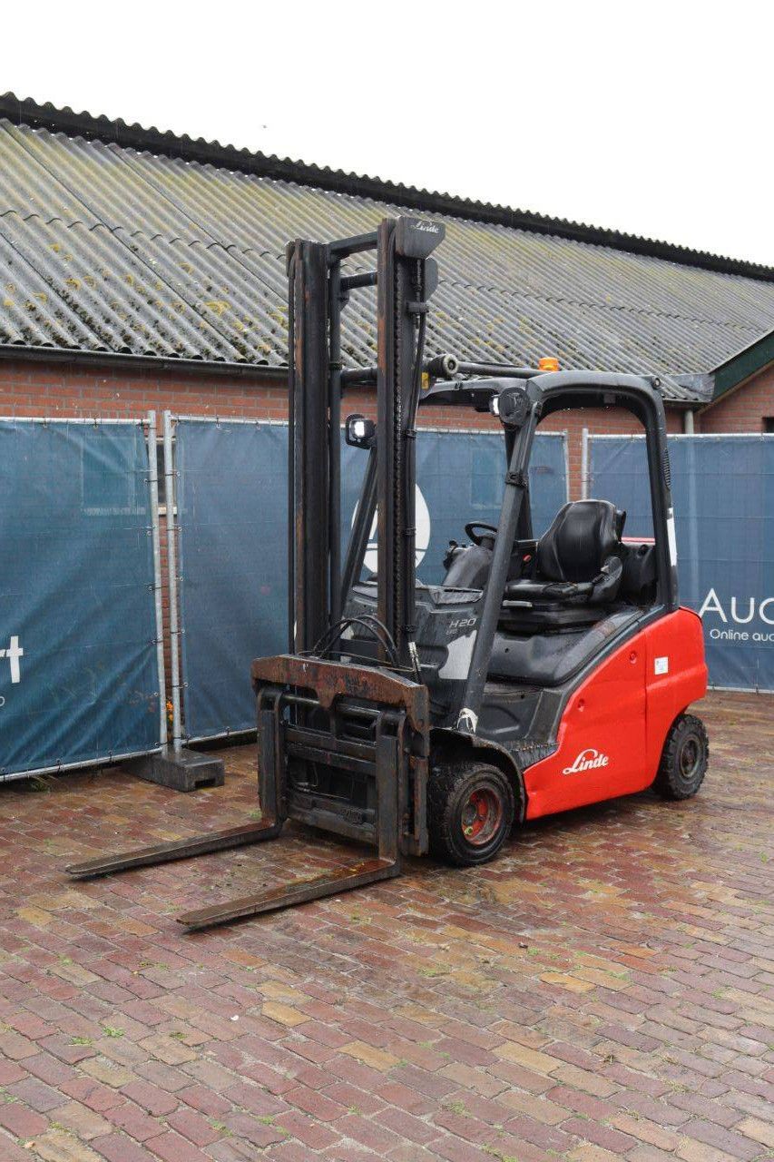 Forklift Linde H20T-01 LPG 2000kg 6.8m 2016