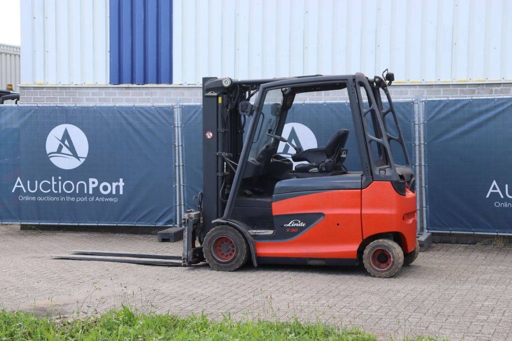Forklift Linde E30HL-01/600 Electric 3000kg 5.0m 2015