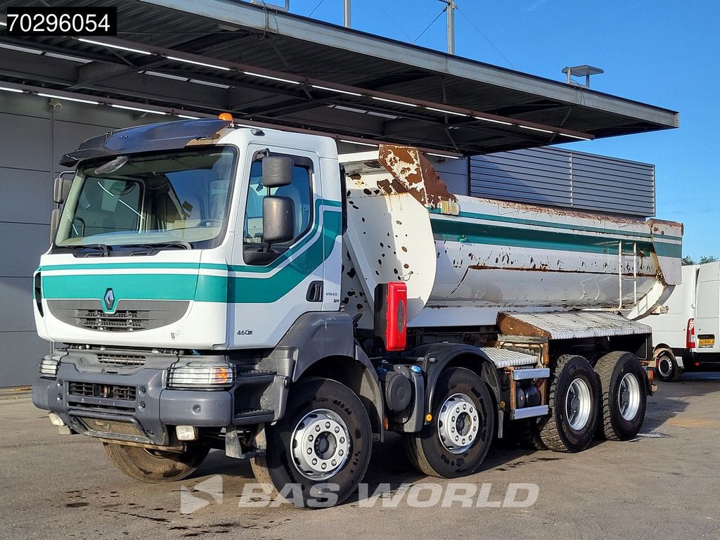 Renault Kerax 460 8X4 Steel Tipper Retarder Big-Axle Steelsuspension Euro 5