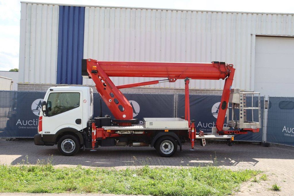 Truck mounted aerial platform Nissan 35.12 / Ruthmann STEIGER TBR 220 Diesel 2015
