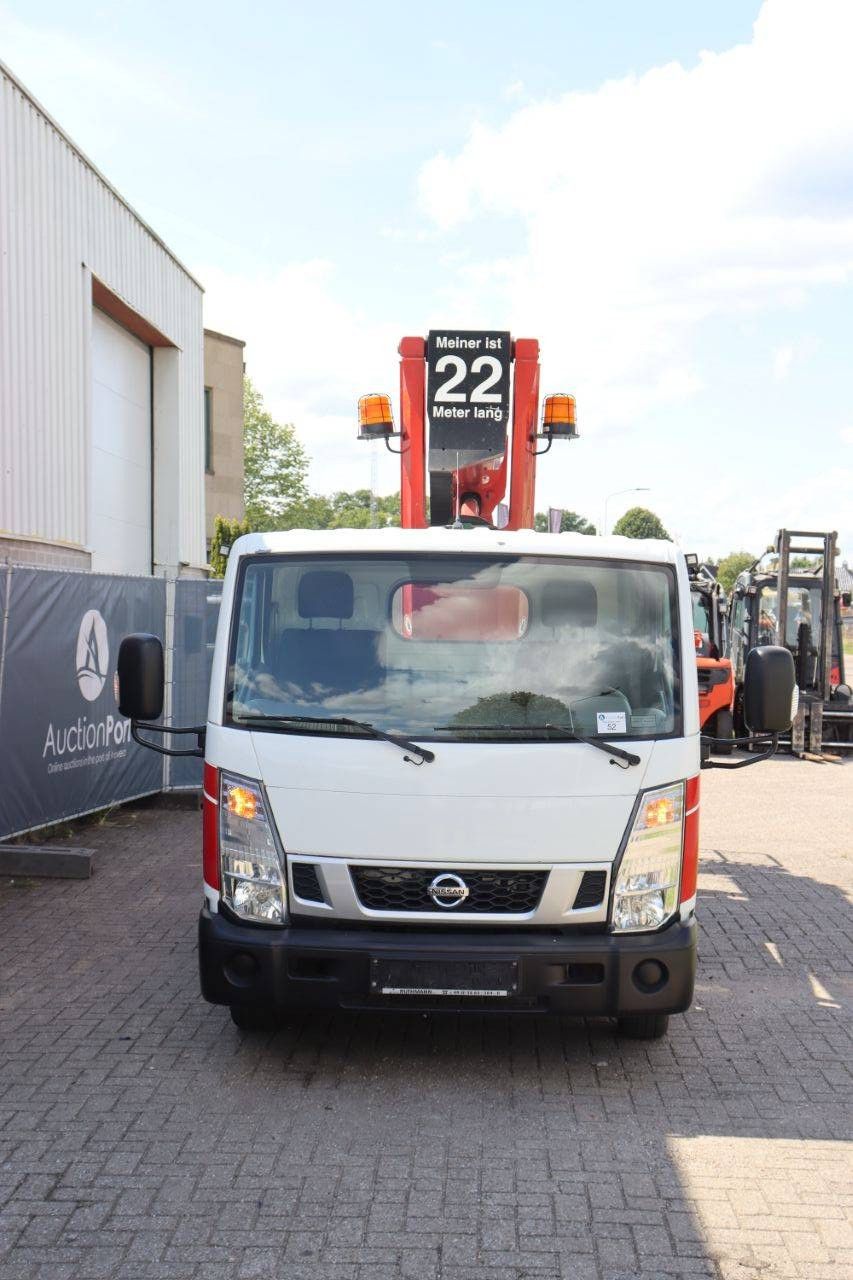 Truck mounted aerial platform Nissan 35.12 / Ruthmann STEIGER TBR 220 Diesel 2015