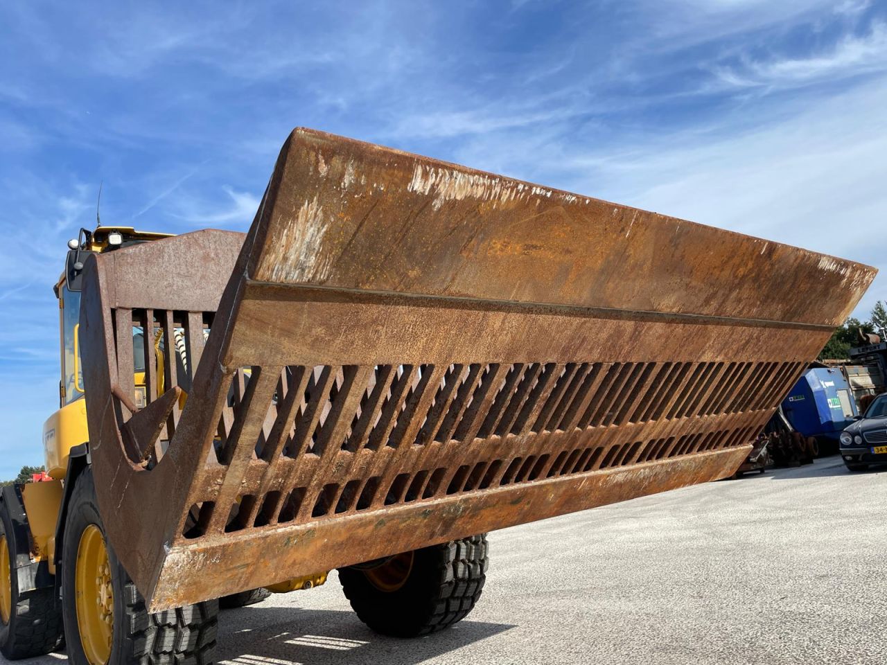 Puinbak 287cm Volvo / Lundberg aansluiting