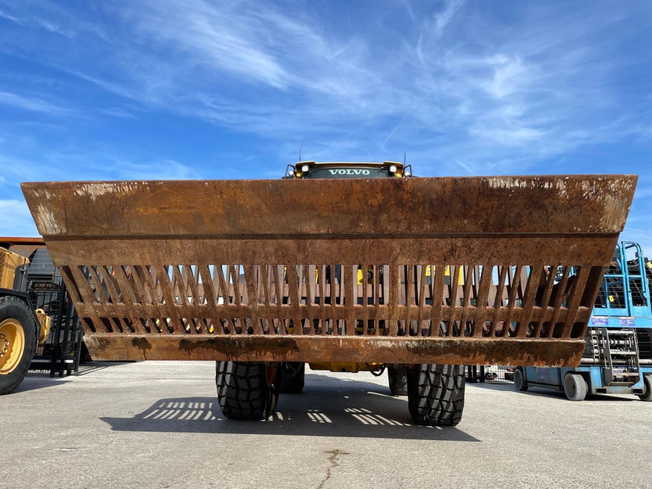 Puinbak 287cm Volvo / Lundberg aansluiting