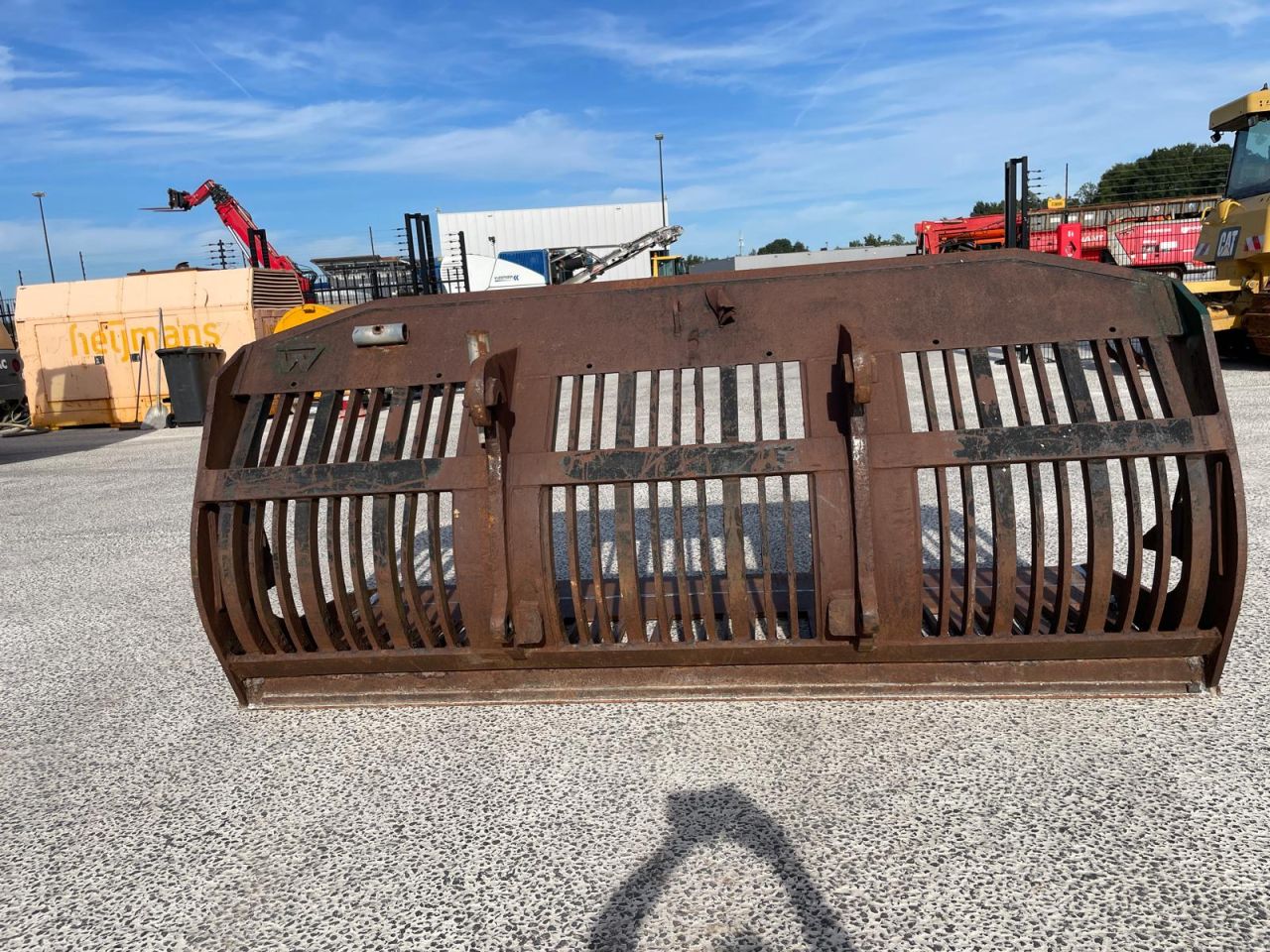 Puinbak 287cm Volvo / Lundberg aansluiting