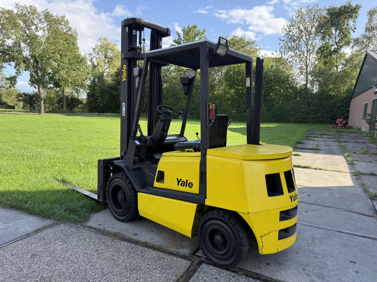 Yale 3 tonner diesel heftruck Sideshift vorkversteller 4.1M
