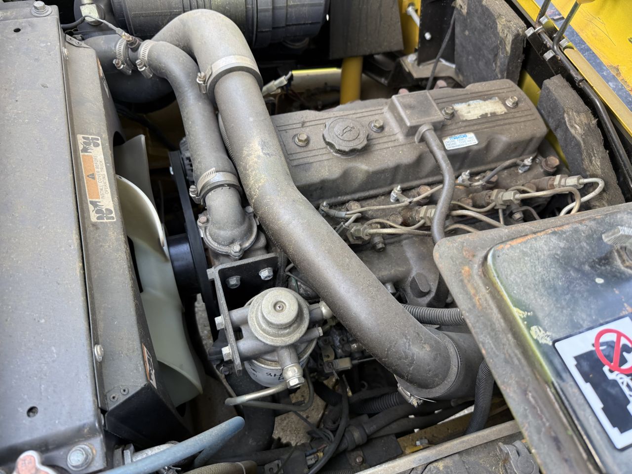 Yale 3 tonner diesel heftruck Sideshift vorkversteller 4.1M