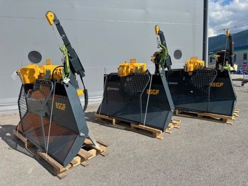 Uniforest Getriebewinde 85GF Front-Heck 2,10m + Hilfswinde