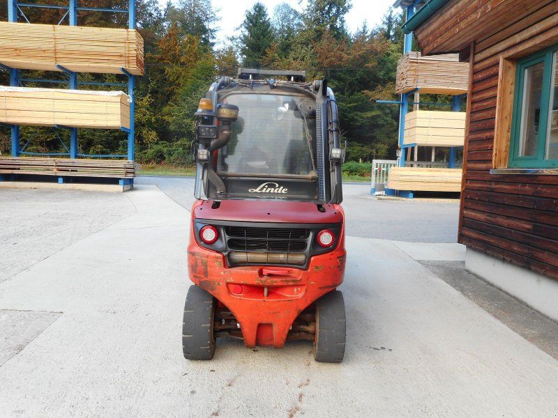 Linde H25D-02 mit Kabine + SS + LS