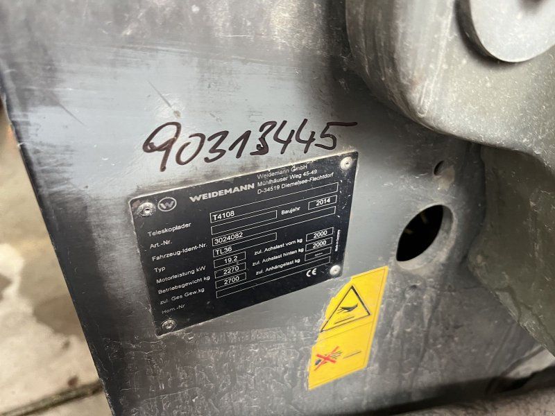 Weidemann 4108 Teleskoplader