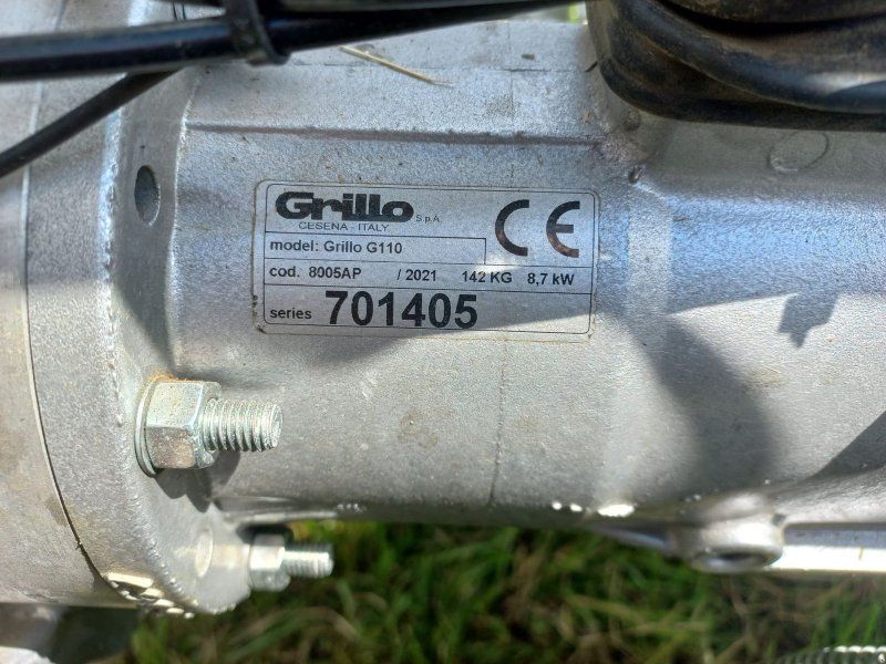 Grillo G110DF GX390 mit Schlegelmulcher