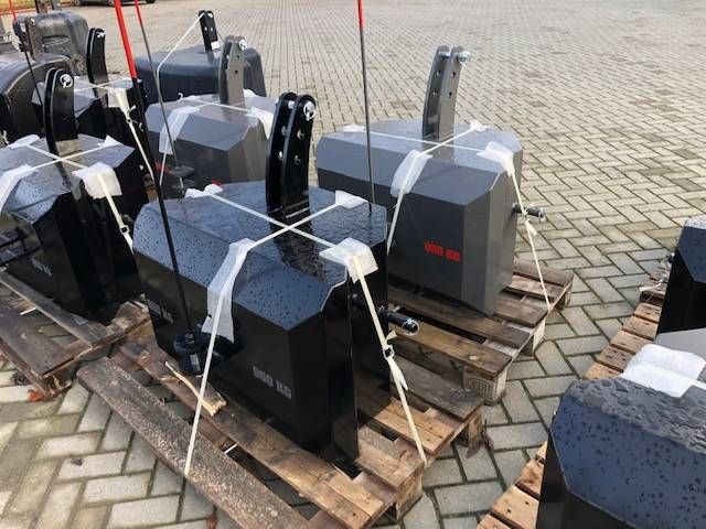 Bemu 950 KG Stalen gewicht