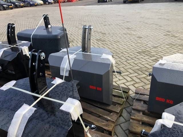 Bemu 850 KG Staal gewicht