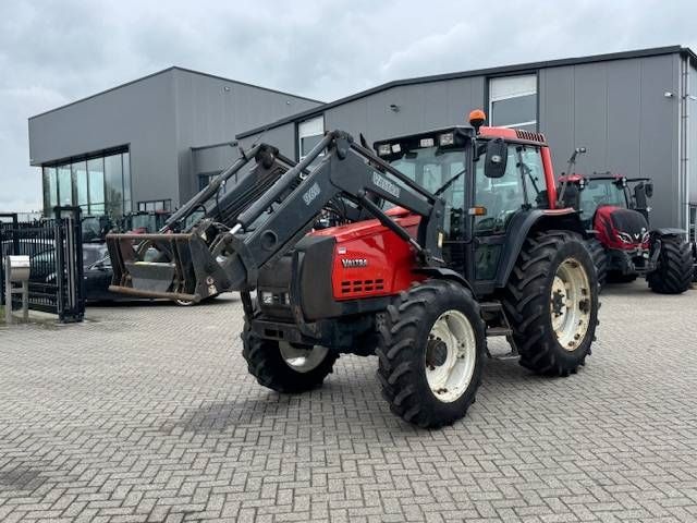 Valtra Valmet 6650 Hitech, voorlader, vloeistofkoppeling