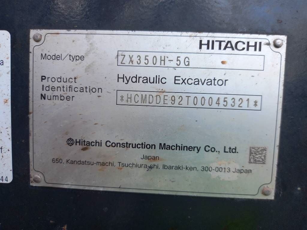 Hitachi ZX350H-5G (Abu Dhabi)