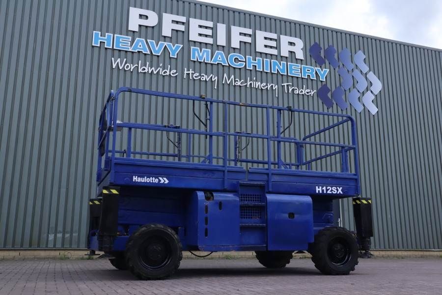 Haulotte H12SX Diesel, 4x4 Drive, 12m Working Height, 700kg