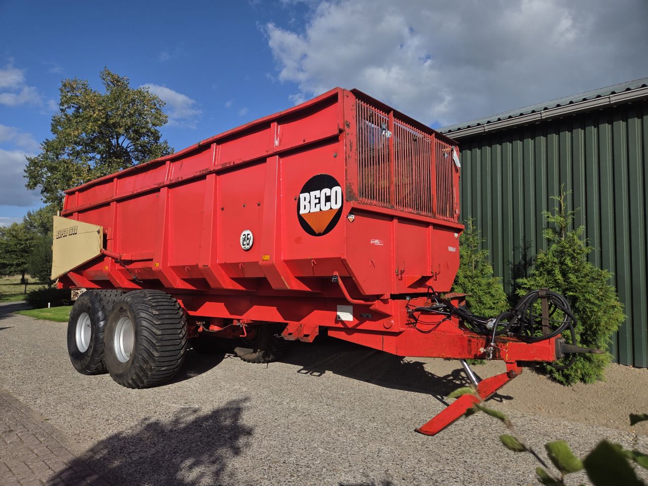 Beco Super 1600 Landbouw kipper