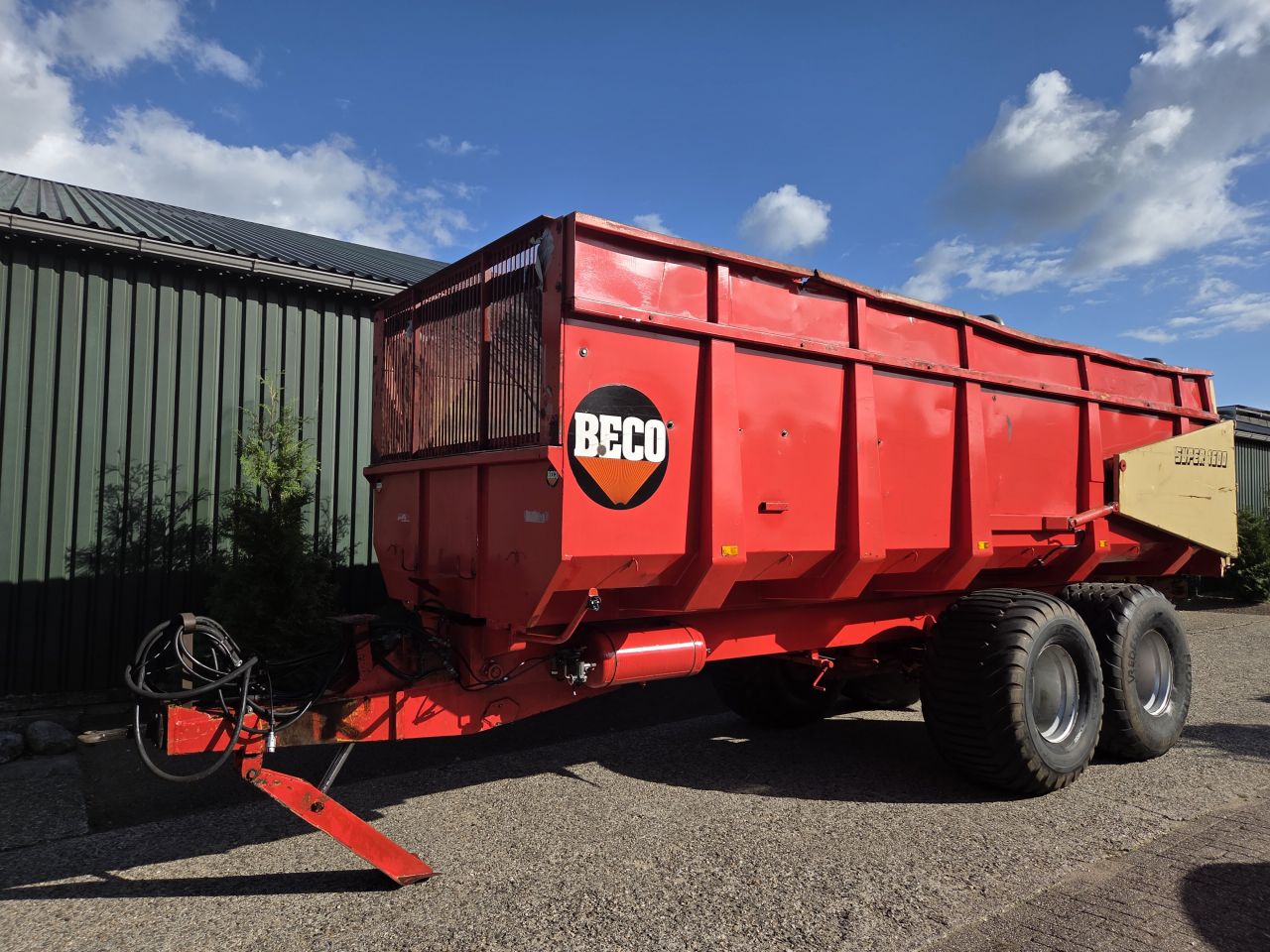 Beco Super 1600 Landbouw kipper