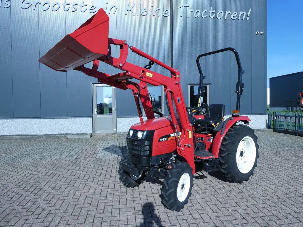 Shibaura ST330 4wd HST / 0914 Draaiuren / Voorlader