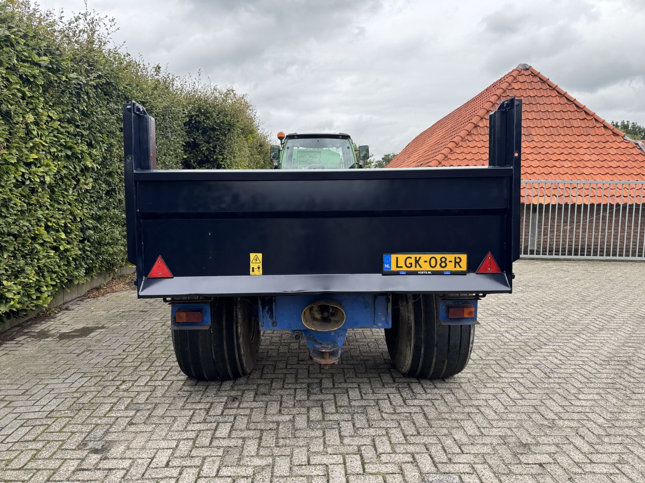 Veenhuis JVK 8000 enkelas kippeer !!