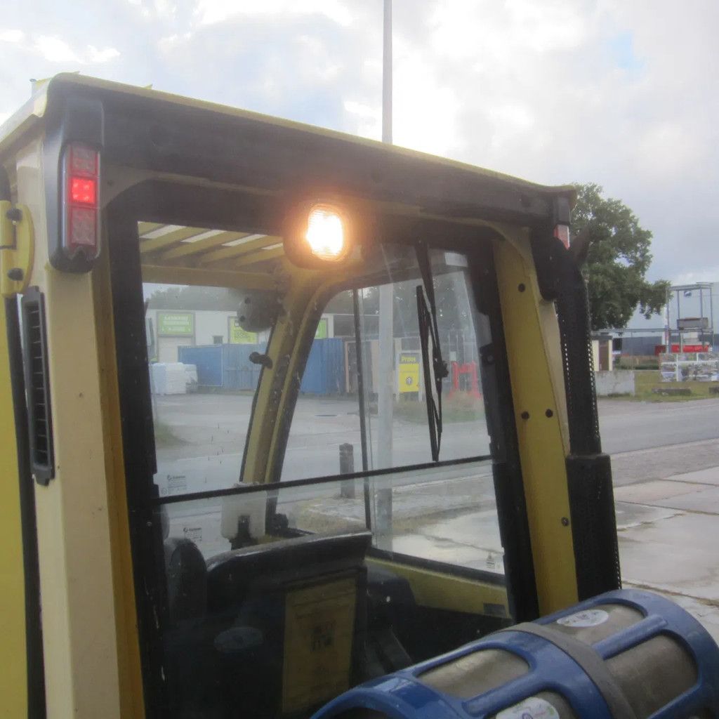 Hyster H 2.5 FT, LPG-gas, triplomast, side shift.