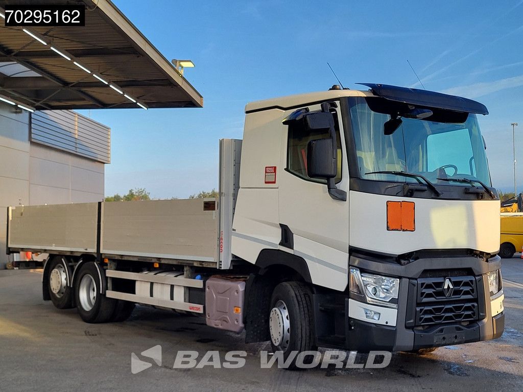 Renault T 440 6X2 750cm open box forklift preparation ADR Automatic Lift-Axle Euro 6
