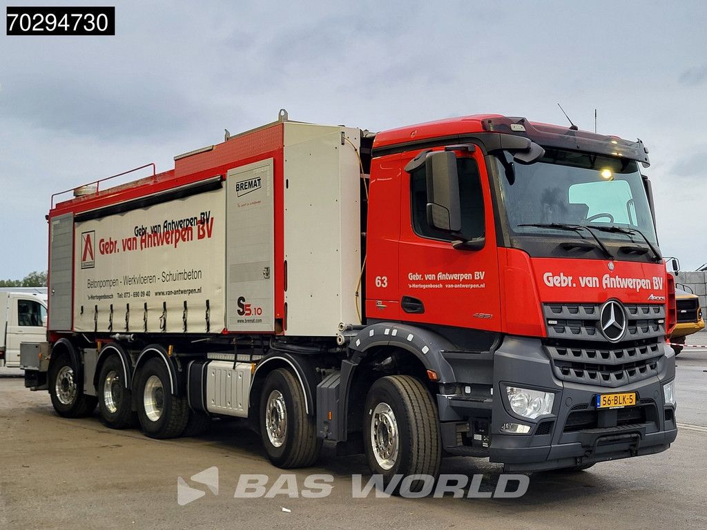 Mercedes Arocs Arocs 4951 10X4 NL-Truck Bremat S5.10.13 XL sandmortal Lift+Steering Axle Euro 6