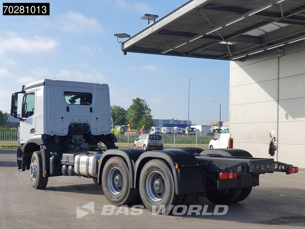 Mercedes Arocs 2636 6X4 NEW chassis Flywheel PTO Big-Axle Automatic Steelsuspension Euro 6