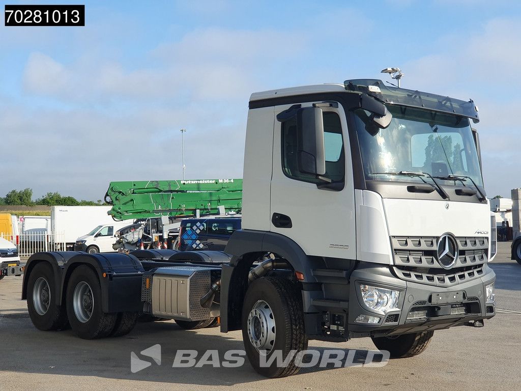 Mercedes Arocs 2636 6X4 NEW chassis Flywheel PTO Big-Axle Automatic Steelsuspension Euro 6