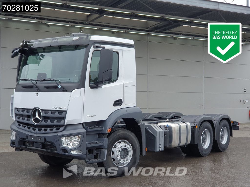 Mercedes Arocs 2636 6X4 NEW chassis Flywheel PTO Big-Axle Automatic Steelsuspension Euro 6