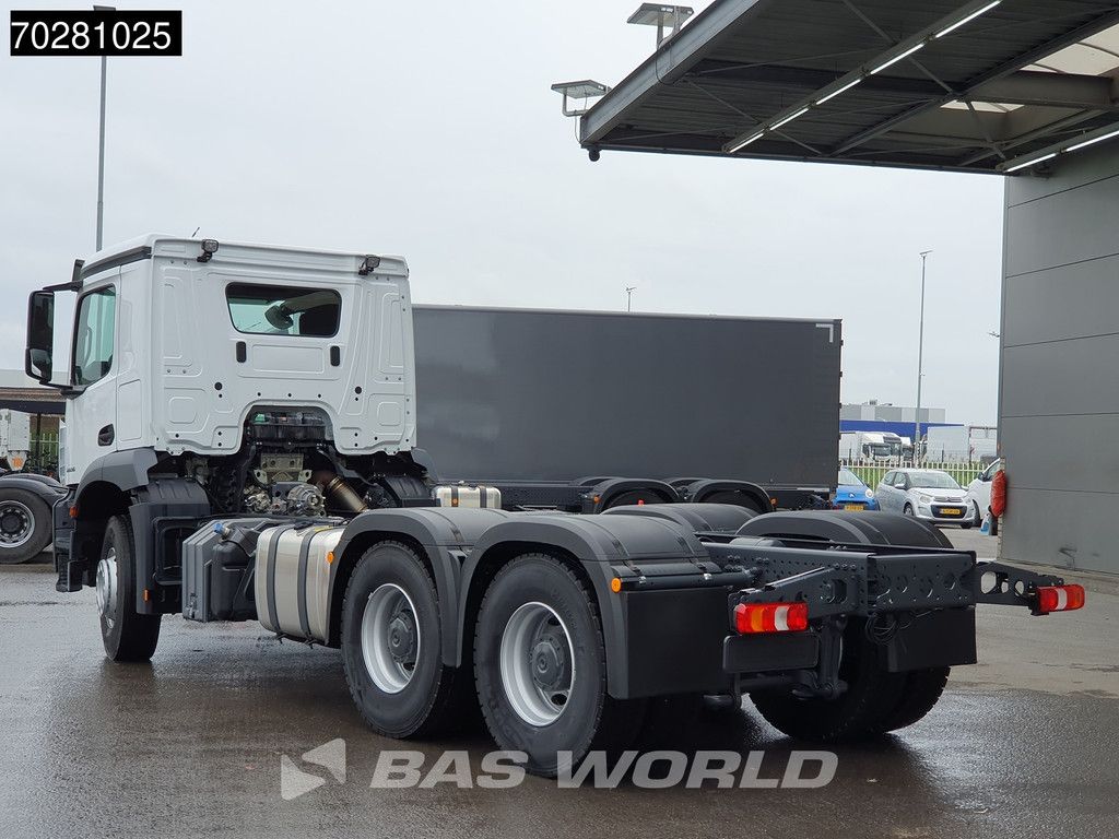 Mercedes Arocs 2636 6X4 NEW chassis Flywheel PTO Big-Axle Automatic Steelsuspension Euro 6