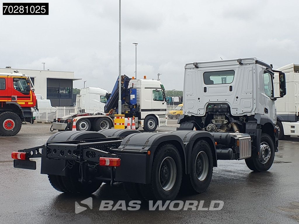 Mercedes Arocs 2636 6X4 NEW chassis Flywheel PTO Big-Axle Automatic Steelsuspension Euro 6