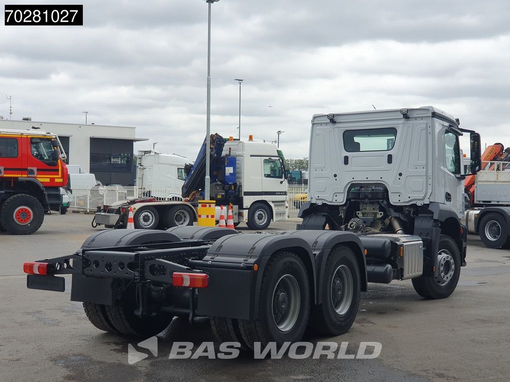 Mercedes Arocs 2636 6X4 NEW chassis Flywheel PTO Big-Axle Automatic Steelsuspension Euro 6