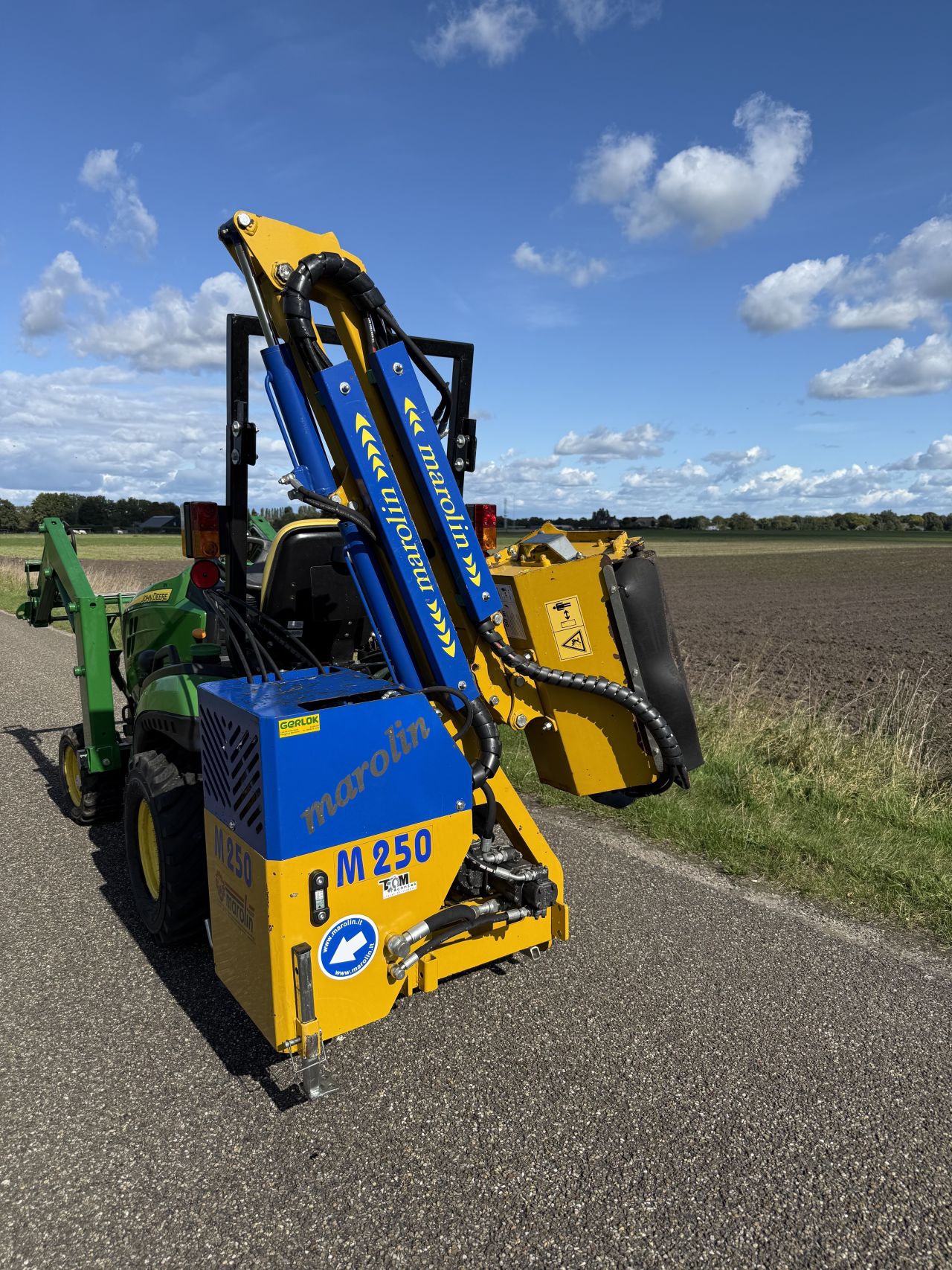 Marolin M250 maaiarm voor mini trekker