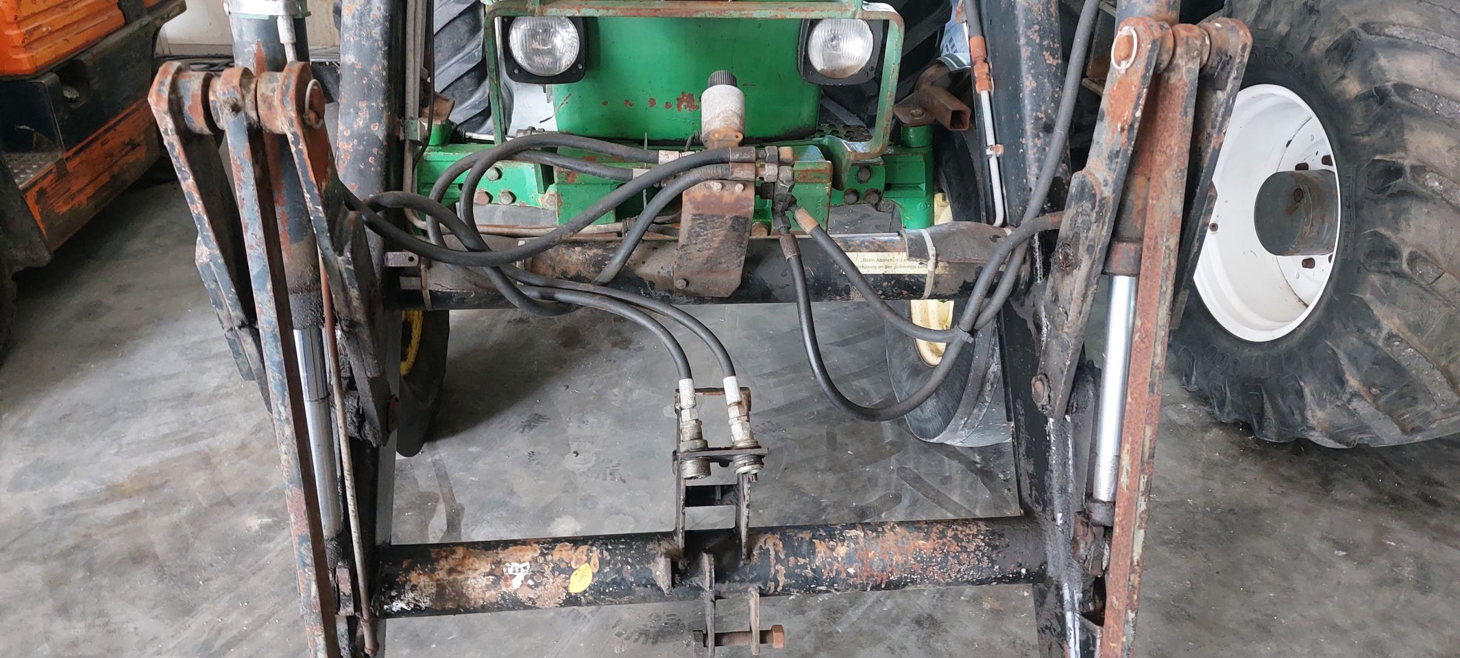 John Deere 2040 S met voorlader