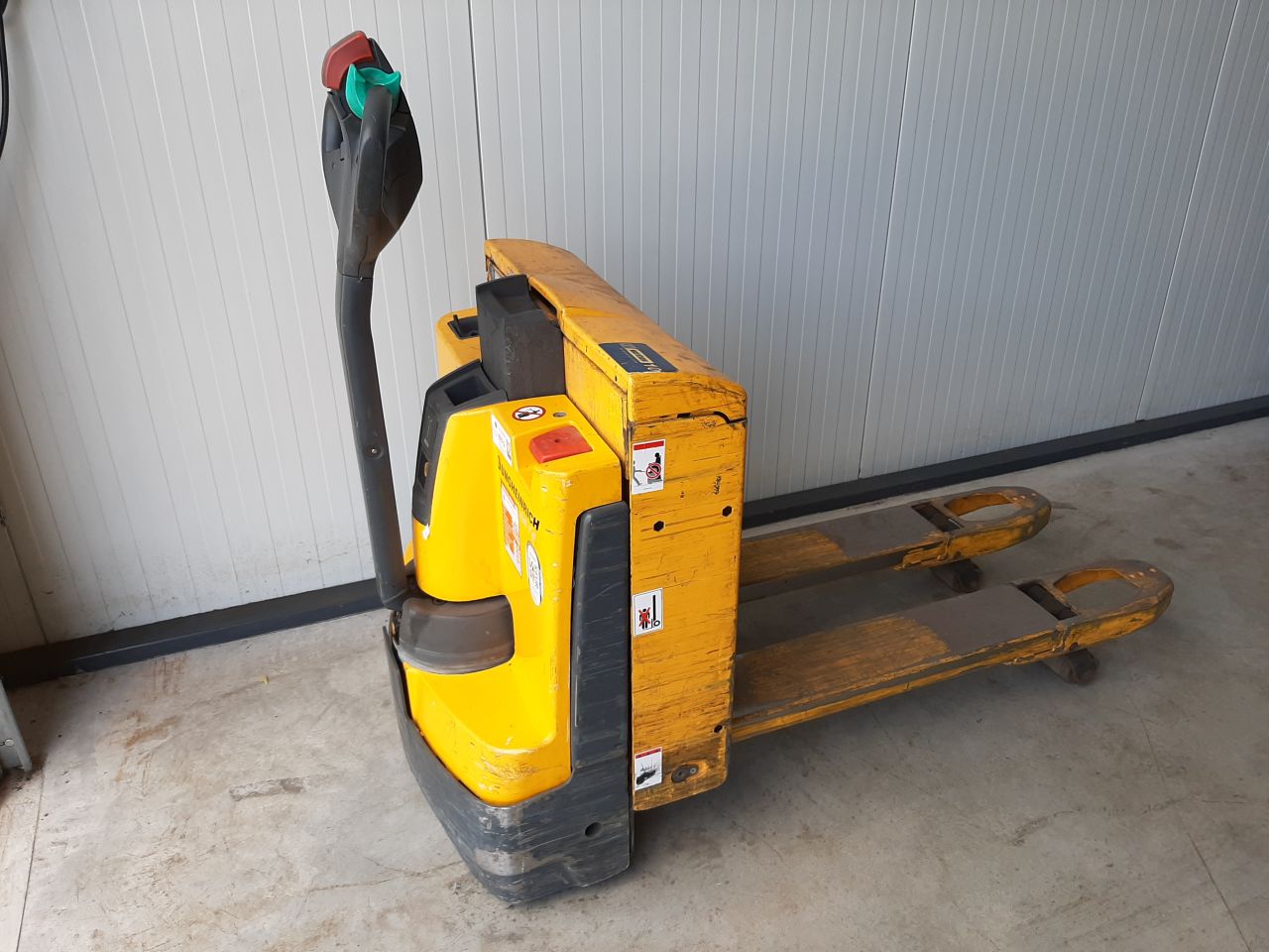 Jungheinrich elektrische palletwagen eje116 accu bj 2019