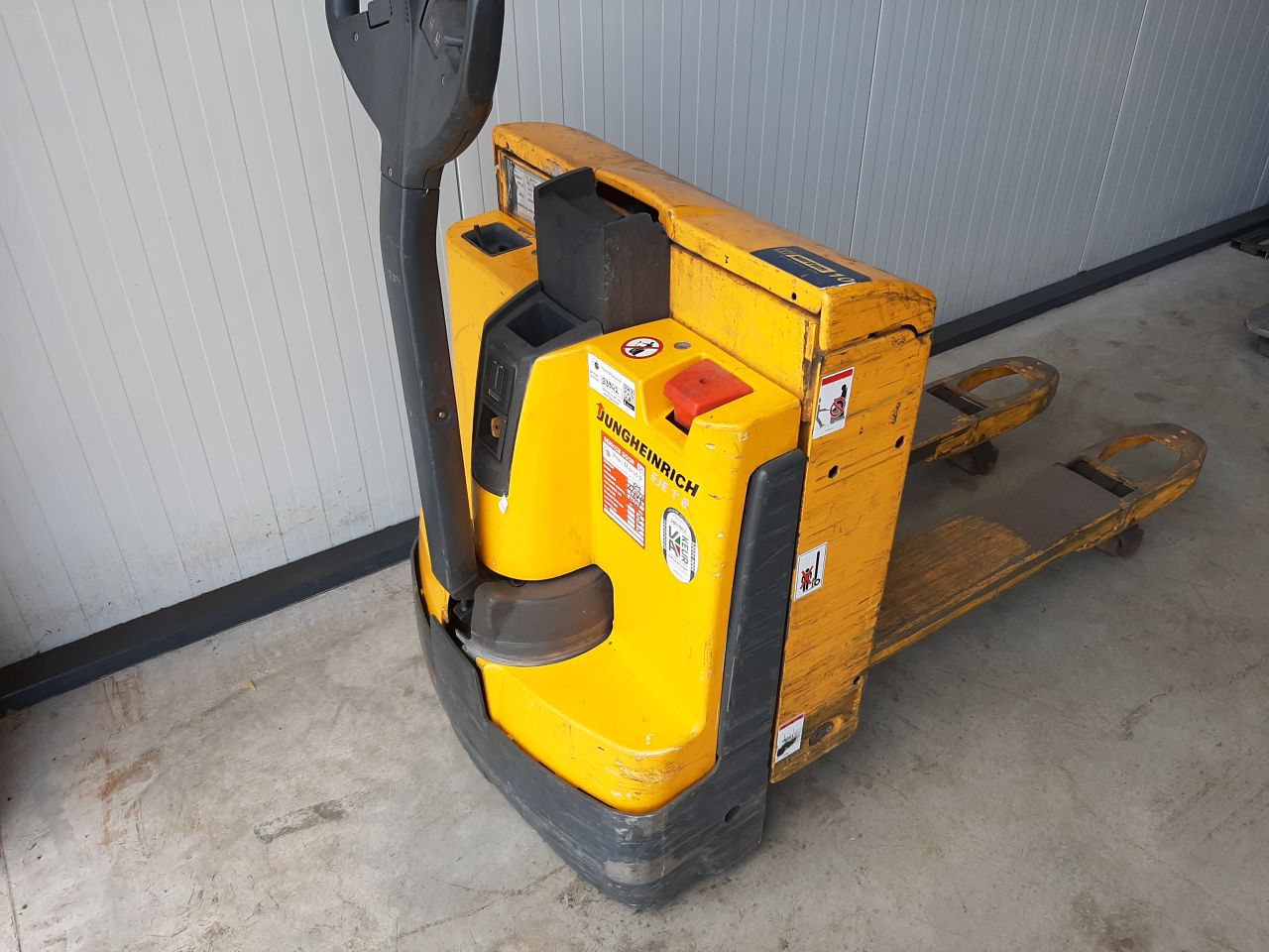 Jungheinrich elektrische palletwagen eje116 accu bj 2019