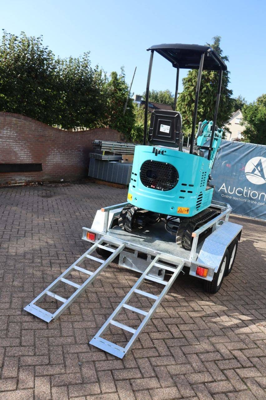 Minigraver JPC KV12 Diesel 12pk 2025 Nieuw met aanhangwagen