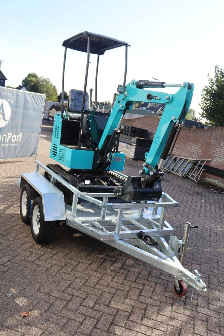 Minigraver JPC KV12 Diesel 12pk 2025 Nieuw met aanhangwagen
