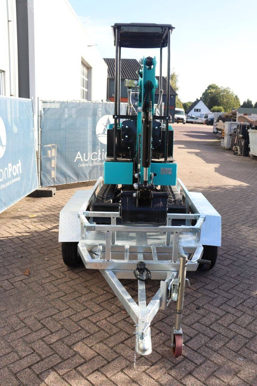 Minigraver JPC KV12 Diesel 12pk 2025 Nieuw met aanhangwagen